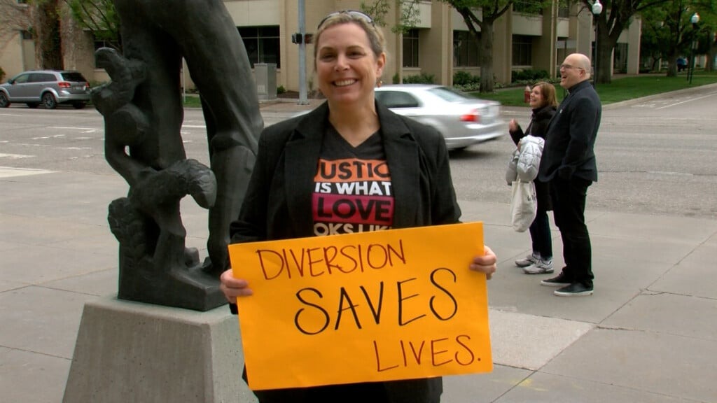 Protesters in Lincoln call for more access to diversion programs