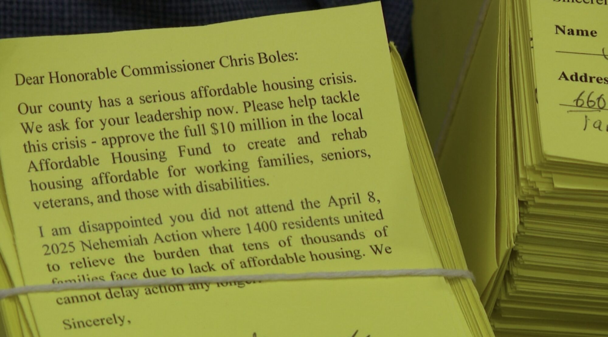 HOPE organization asks Hillsborough County Commissioners to hear them out, fund affordable housing